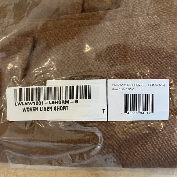 NWT Lunya Linen Woven Short - Picture 7 of 7